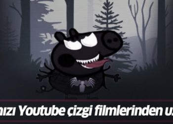 Çocuklarınızı Youtube çizgi filmlerinden uzak tutun!