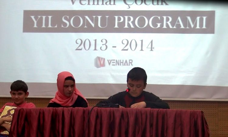 Venhar Çocuk İlk Programını Gerçekleştirdi