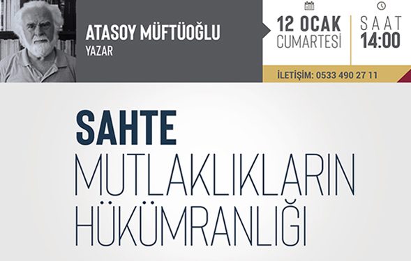 Atasoy Müftüoğlu Bu Haftasonu İktibas’ın Ankara Lokalinde konuşacak