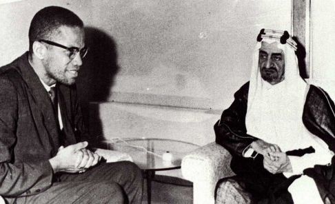 Malcolm X, Suudi Arabistan Veliahd Prensi Faysal'la, Cidde - Nisan 1964