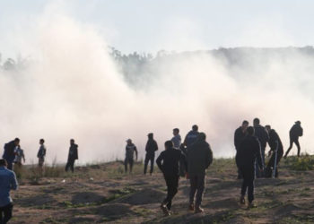 İsrail, Gazze’de Düzenlenen Büyük Eyleme Saldırdı