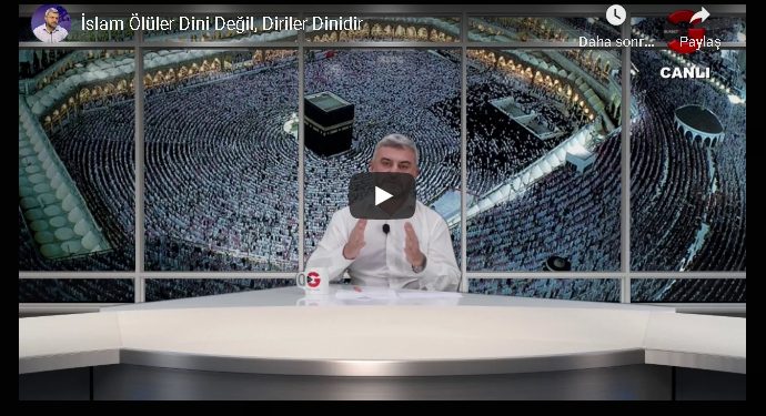 Ş. Hüseyinoğlu: İslam Ölüler Dini Değil, Diriler Dinidir
