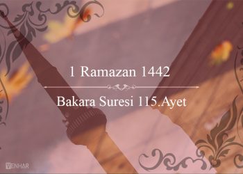 Doğu da Allah’ın Batı da