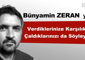 Verdiklerinize Karşılık Çaldıklarınızı da Söyleyin