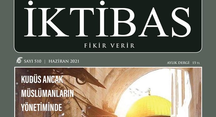 İktibas’ın Yeni Sayısı ‘Filistin’ Gündemi İle Çıktı