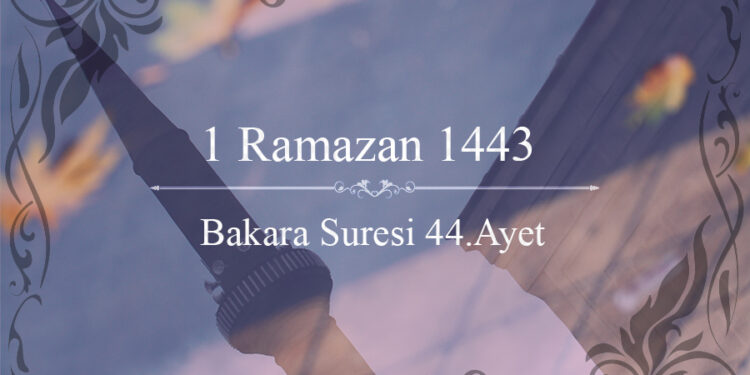 Önce Kendin İyi Ol, Sonra Başkasına Tavsiye Et