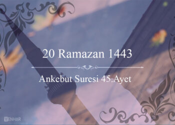 Namaz Selamdan Sonra Başlar