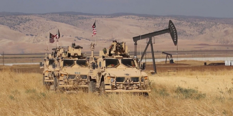Amerikan işgali Suriye’nin Petrolünü ve Buğdayını Yağmalamaya Devam Ediyor..