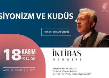 Prof. Şinasi Gündüz, 18 Kasım Cumartesi Günü İktibas’ta