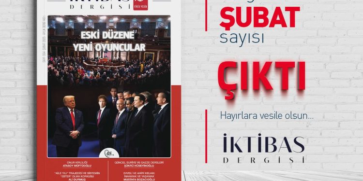 İktibas “Eski Düzene Yeni Oyuncular” Manşeti İle Çıktı.