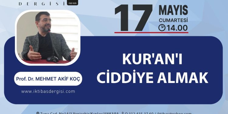 Mehmet Akif Koç, Cumartesi Günü İktibas’ta